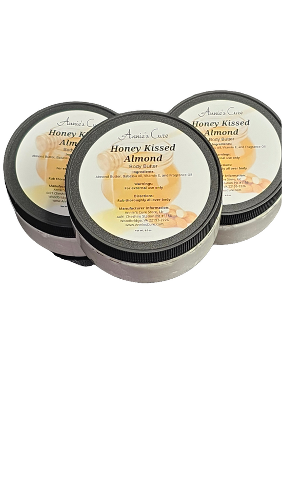 Honey Kissed Almond Whipped Body Butter 🍯✨by Annie&