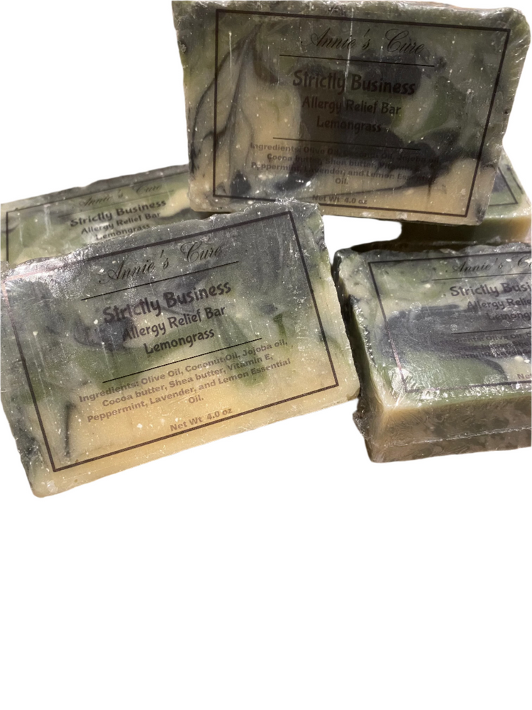 Allergies Soap | Strictly Business Allergy Bar | Annie&