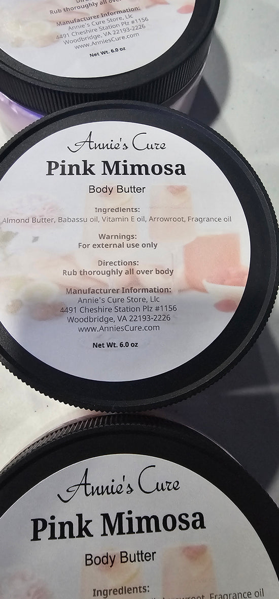 Pink Mimosa Body Butter