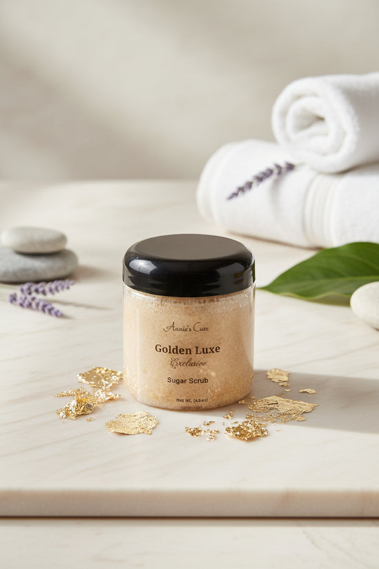 Golden Luxe Whipped Sugar Scrub by Annie&