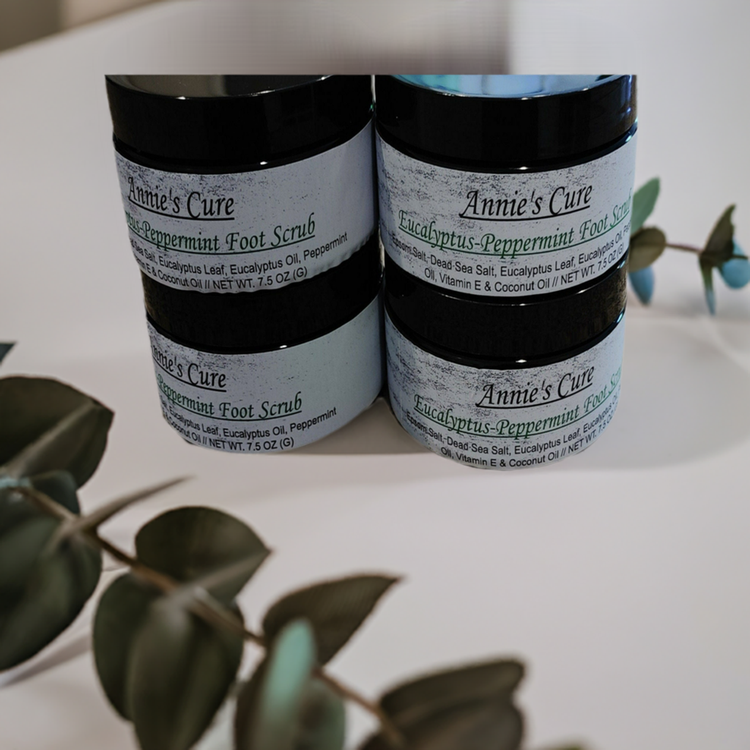 Foot Exfoliator Scrub | Eucalyptus & Peppermint Scrub | Annie&