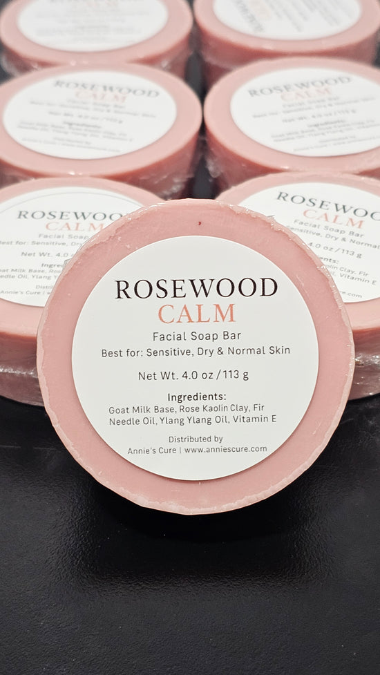 Rosewood Calm Facial Soap by Annie&